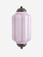 Load image into Gallery viewer, Eloise Vintage Scalloped Milk Glass Wall Sconce - Modern Accent Lighting for Bathroom and Bedroom