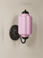 Bild in Gallery-Viewer laden, Vintage Milchglas Wandleuchte Nachttisch Flur Eloise Wandleuchte