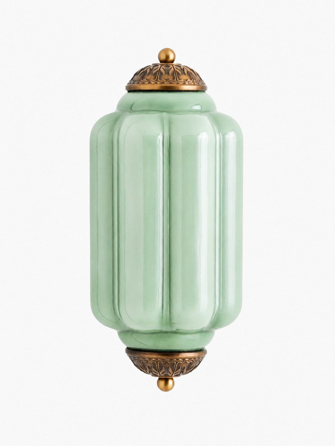 1 Head A Copper Green Eloise wall light