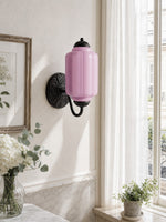 Load image into Gallery viewer, Eloise Vintage Scalloped Milk Glass Wall Sconce - Modern Accent Lighting for Bathroom and Bedroom