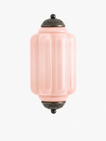 Load image into Gallery viewer, Eloise Vintage Scalloped Milk Glass Wall Sconce - Modern Accent Lighting for Bathroom and Bedroom