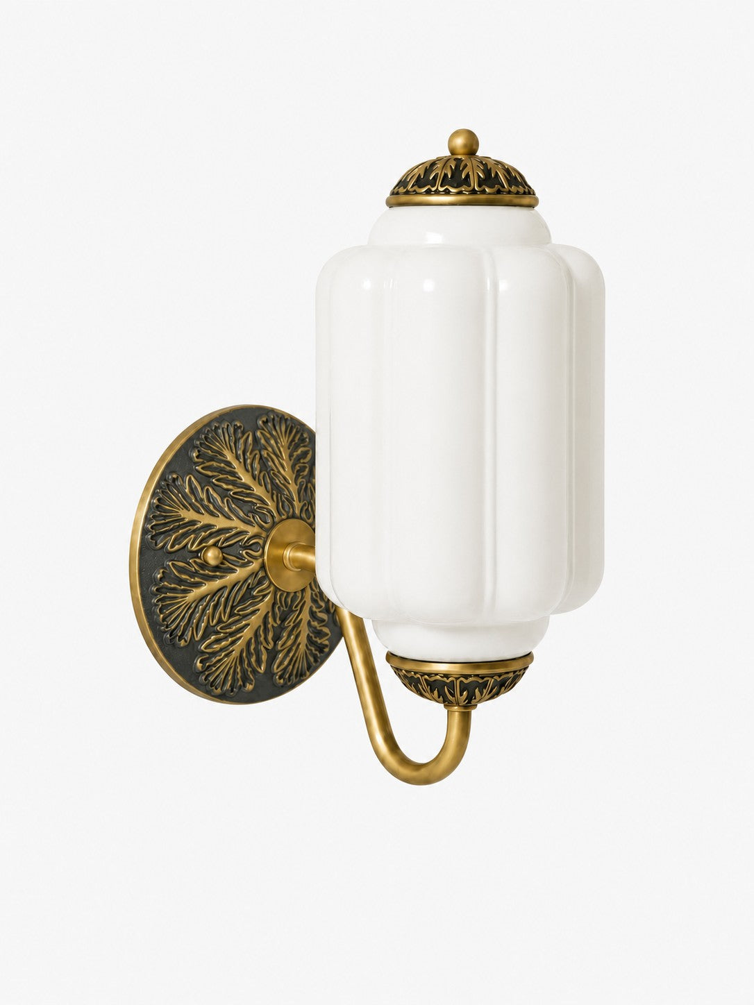 1 Head B Copper White Eloise wall light