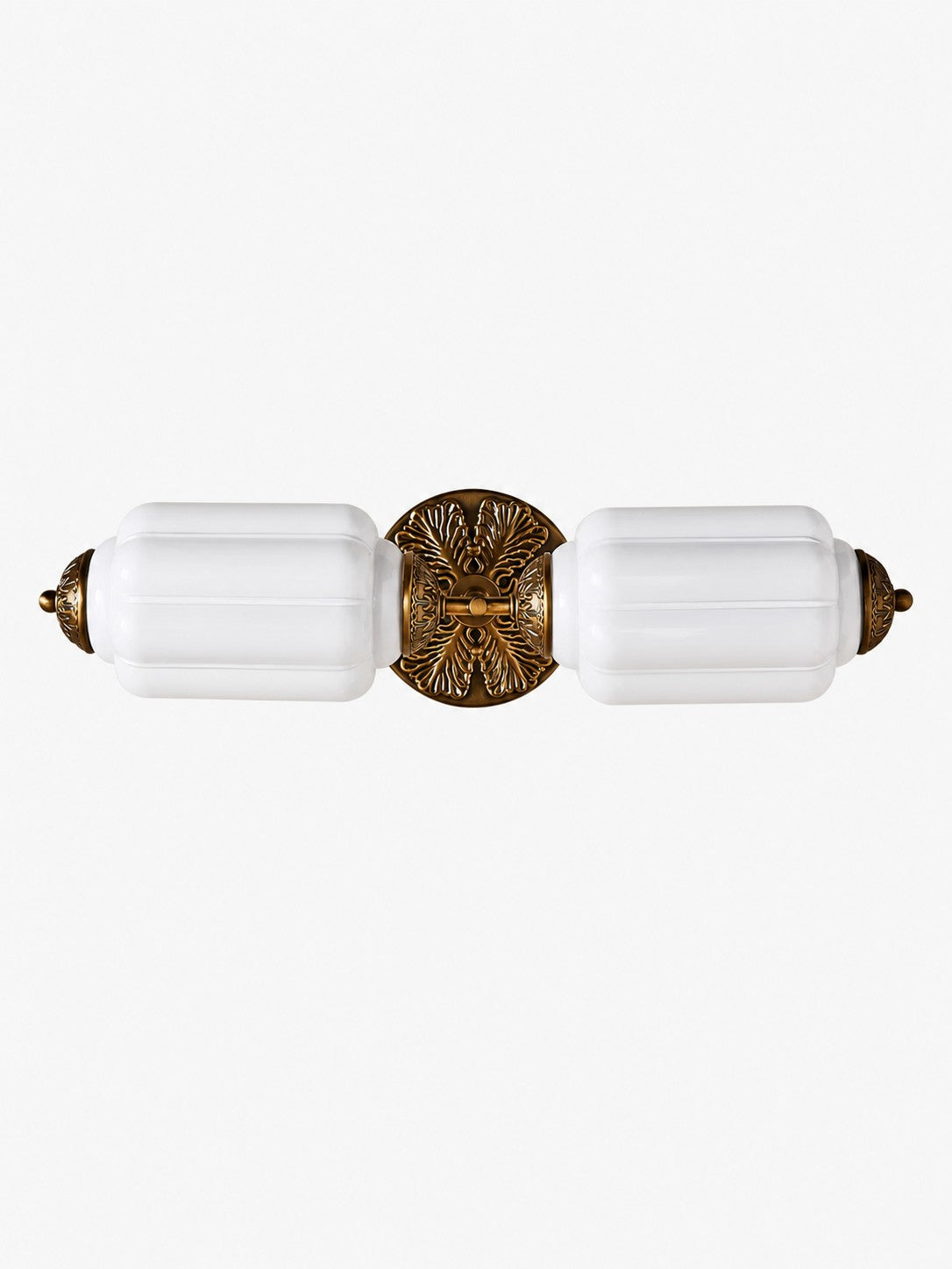 2 Heads Copper White Eloise wall light