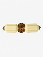 Load image into Gallery viewer, Eloise Vintage Scalloped Milk Glass Wall Sconce - Modern Accent Lighting for Bathroom and Bedroom