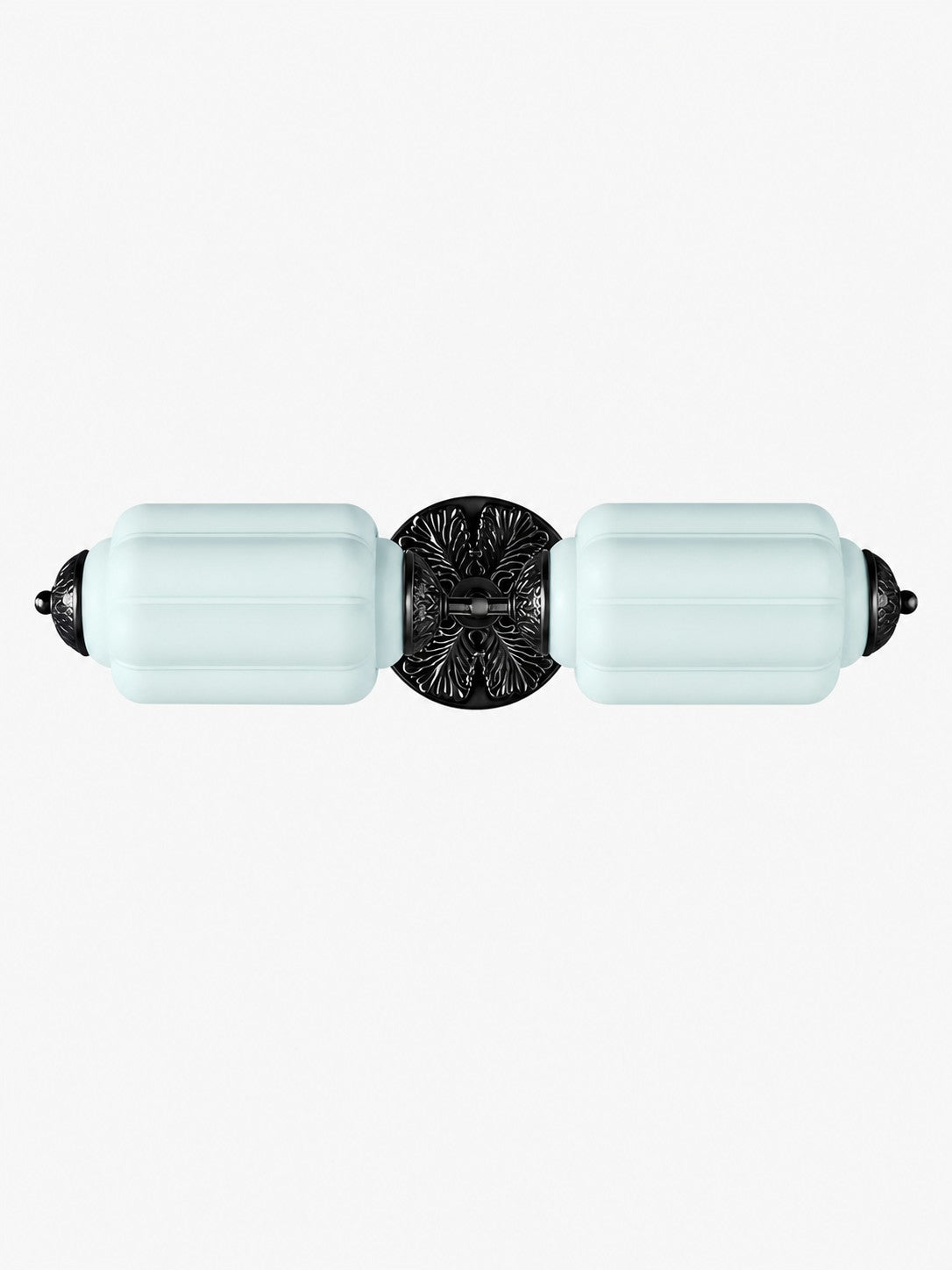 2 Heads Black Blue Eloise wall light