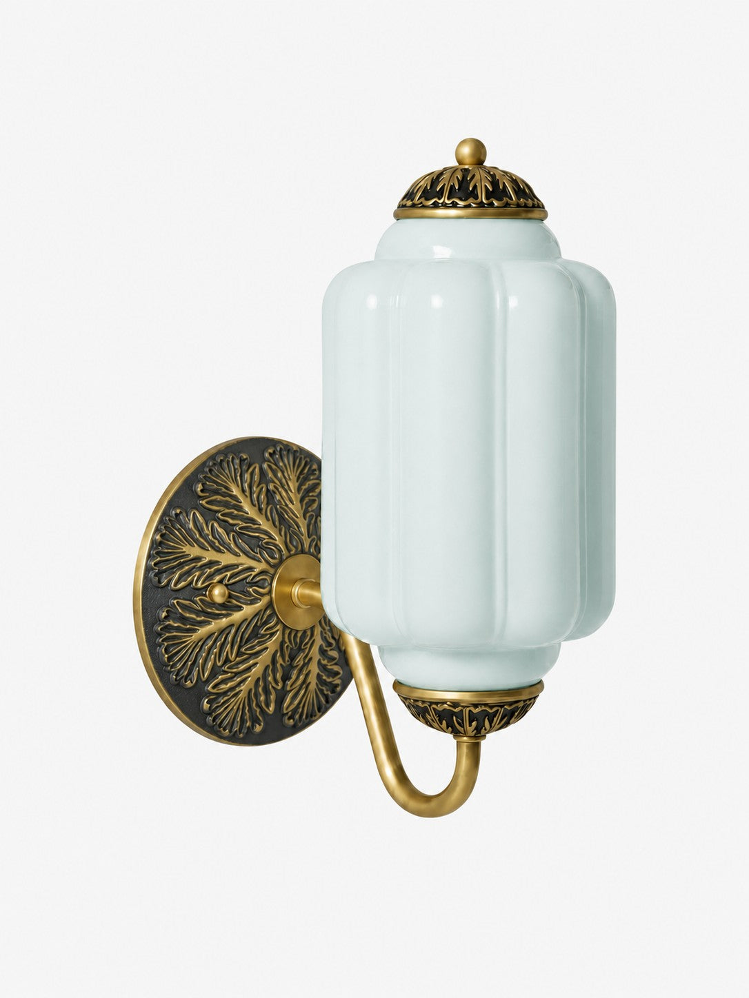 1 Head B Copper Blue Eloise wall light