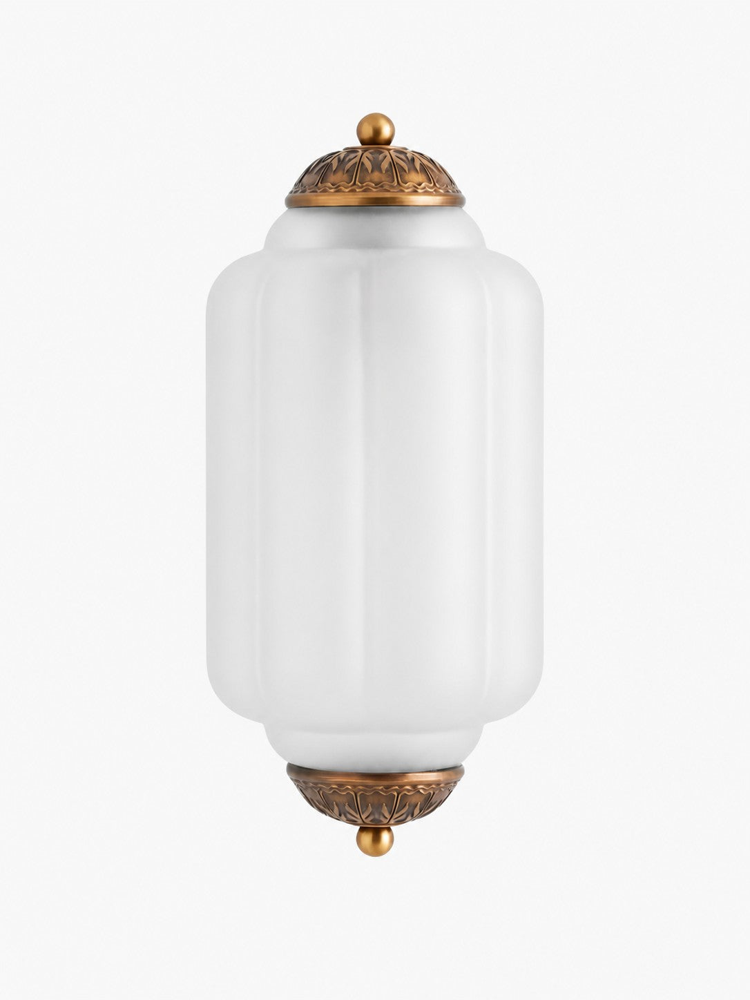 1 Head A Copper Frosted Glass Eloise wall light
