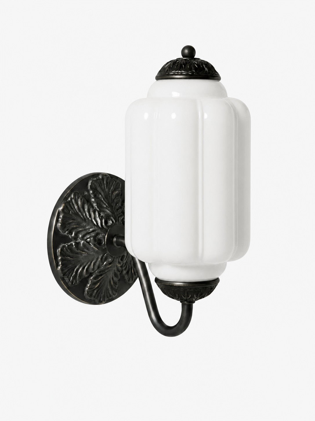 1 Head B Black White Eloise wall light