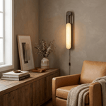 Load image into Gallery viewer, Norix Alabaster Frame Plug-In Wall Light - product image 5