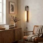 Load image into Gallery viewer, Norix Alabaster Frame Plug-In Wall Light - product image 4