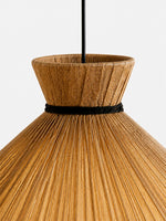 Bild in Gallery-Viewer laden, Woven Fabric Drum Pendant Light for Dining Room
