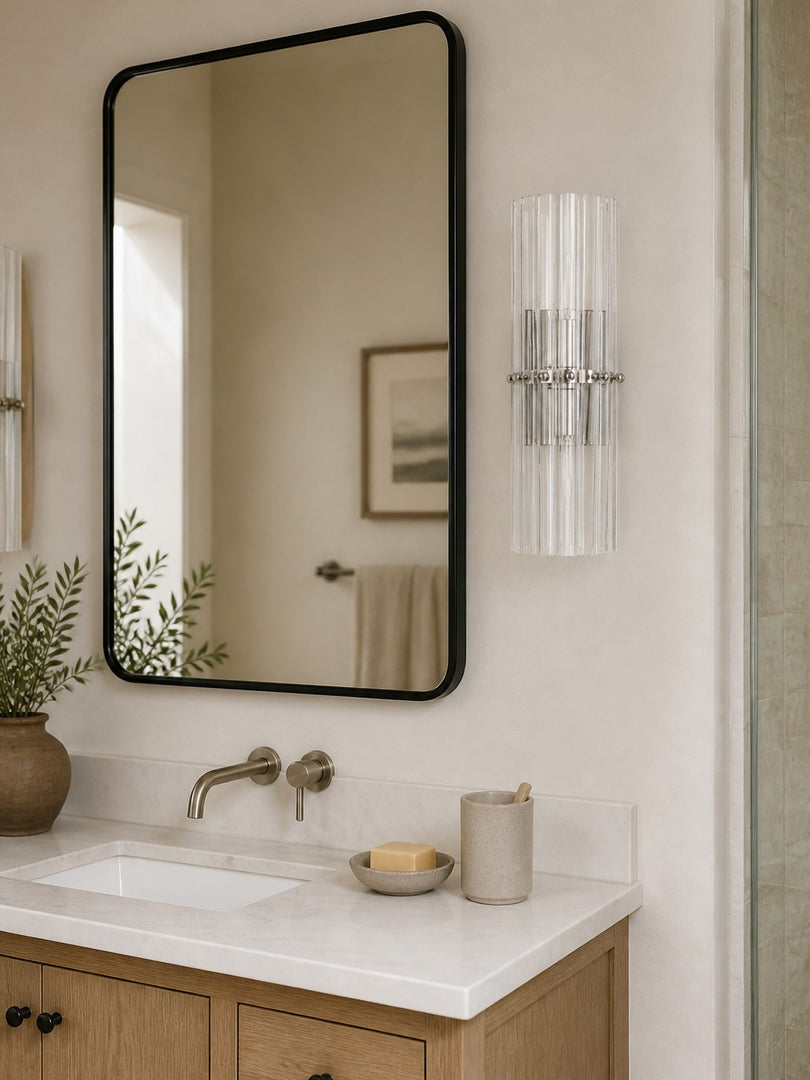 Applique murale double en cristal Lumora pour chambre à coucher