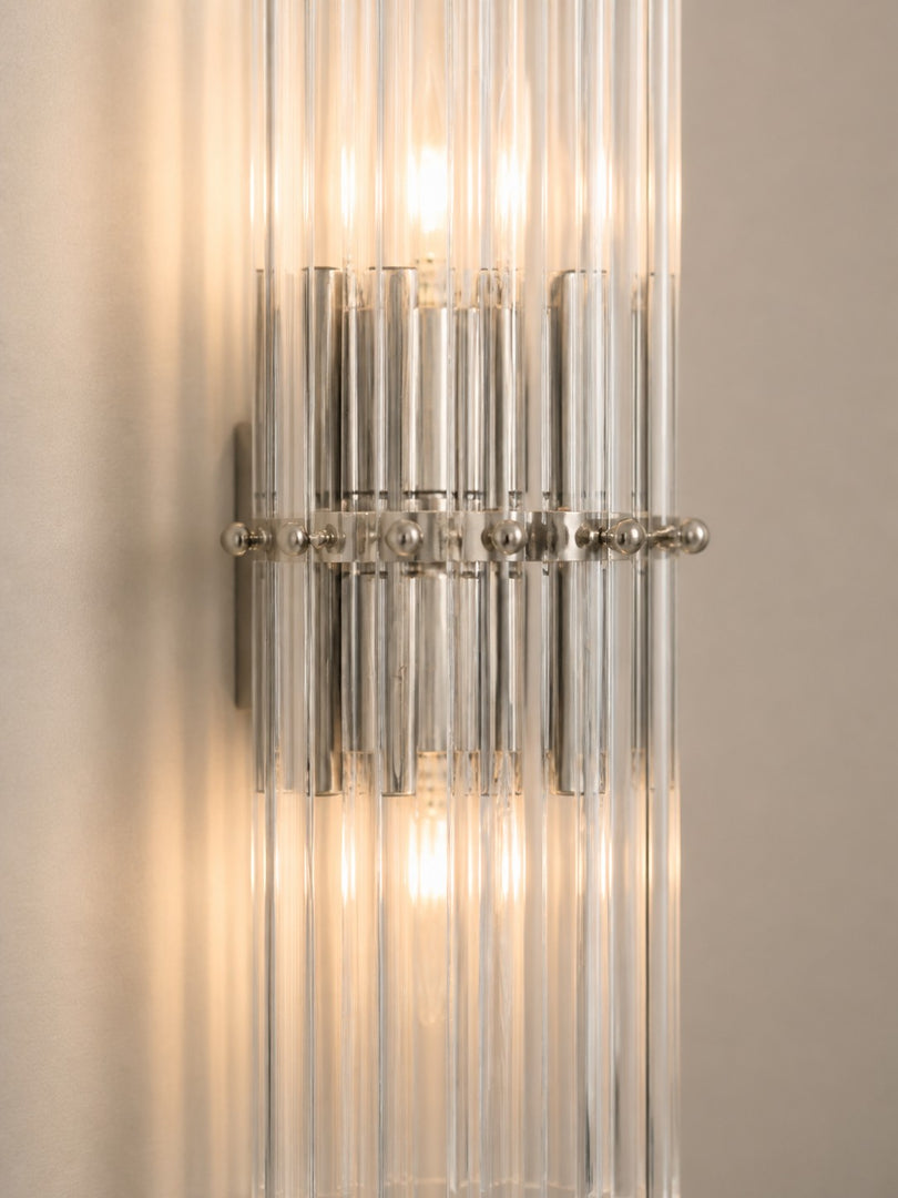 Applique murale double en cristal Lumora pour chambre à coucher
