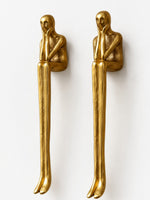 Load image into Gallery viewer, Verlitho Sculptural Thinker Cabinet Handle - Nordic Artistic Hardware for Furniture