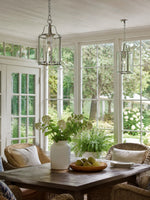 Load image into Gallery viewer, Aveline Clear Glass Metal Pendant Lamp