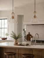 Load image into Gallery viewer, Umbrella Glass Pendant Light