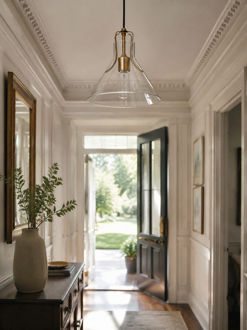 Umbrella Glass Pendant Light