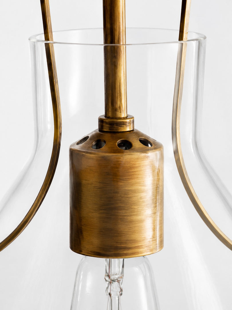 Umbrella Glass Pendant Light