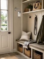 Load image into Gallery viewer, Aluminum Glass Wall Sconce