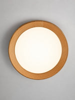 Charger l'image dans la visionneuse de galerie, Plafonnier rond minimaliste Crelina - Luminaire fin et discret, idéal pour les chambres ou les appartements