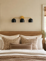 Load image into Gallery viewer, Metio Dome Vanity Wall Light – Mid-Century Fixture for Bathroom