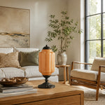 Load image into Gallery viewer, Eloise Scallop Glass Shade Vintage-Inspired Table Lamp for Bedroom and Living Room Accent Lighting