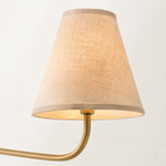 Charger l'image dans la visionneuse de galerie, Fibura Modern Fabric or Pleated Shade Chandelier for Traditional Dining Room