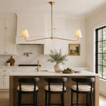 Charger l'image dans la visionneuse de galerie, Fibura Modern Fabric or Pleated Shade Chandelier for Traditional Dining Room