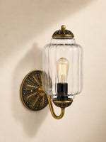 Load image into Gallery viewer, Vintage Milk Glass Sconce Bedside Hallway Eloise Wall Sconce