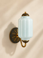 Load image into Gallery viewer, Vintage Milk Glass Sconce Bedside Hallway Eloise Wall Sconce
