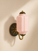 Load image into Gallery viewer, Vintage Milk Glass Sconce Bedside Hallway Eloise Wall Sconce