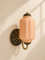 Load image into Gallery viewer, Vintage Milk Glass Sconce Bedside Hallway Eloise Wall Sconce
