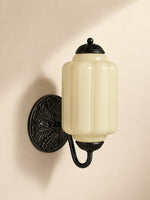 Load image into Gallery viewer, Vintage Milk Glass Sconce Bedside Hallway Eloise Wall Sconce