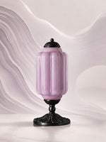 Bild in Gallery-Viewer laden, Eloise Scallop Glasschirm Vintage-inspirierte Tischlampe für Schlafzimmer und Wohnzimmer Akzentbeleuchtung