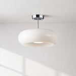 Bild in Gallery-Viewer laden, Retro Messing Bauhaus Glas Scheiben Deckenlampe