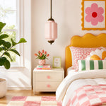 Bild in Gallery-Viewer laden, Eloise Vintage inspiriertes gewelltes Milchglas-Anhänger - modernes Akzentlicht für Küche und Schlafzimmer