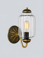 Load image into Gallery viewer, Eloise Vintage Scalloped Milk Glass Wall Sconce - Modern Accent Lighting for Bathroom and Bedroom
