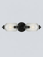 Load image into Gallery viewer, Eloise Vintage Scalloped Milk Glass Wall Sconce - Modern Accent Lighting for Bathroom and Bedroom