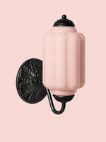 Load image into Gallery viewer, Eloise Vintage Scalloped Milk Glass Wall Sconce - Modern Accent Lighting for Bathroom and Bedroom