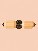 Load image into Gallery viewer, Eloise Vintage Scalloped Milk Glass Wall Sconce - Modern Accent Lighting for Bathroom and Bedroom