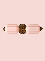 Load image into Gallery viewer, Eloise Vintage Scalloped Milk Glass Wall Sconce - Modern Accent Lighting for Bathroom and Bedroom