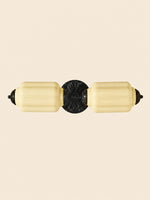Load image into Gallery viewer, Eloise Vintage Scalloped Milk Glass Wall Sconce - Modern Accent Lighting for Bathroom and Bedroom