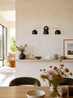 Bild in Gallery-Viewer laden, Meito Dome Bauernhaus-Wandlampe – Rustikale, bunte Badezimmer-Waschtischleuchte