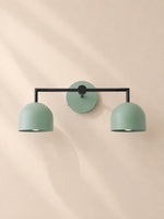Bild in Gallery-Viewer laden, Meito Dome Bauernhaus-Wandlampe – Rustikale, bunte Badezimmer-Waschtischleuchte