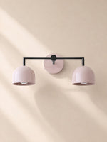 Bild in Gallery-Viewer laden, Meito Dome Bauernhaus-Wandlampe – Rustikale, bunte Badezimmer-Waschtischleuchte