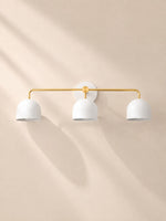 Bild in Gallery-Viewer laden, Meito Dome Bauernhaus-Wandlampe – Rustikale, bunte Badezimmer-Waschtischleuchte