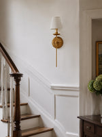 Load image into Gallery viewer, Catina Soft Fabric Metal Wall Lamp Modern Classic Design - Hallway Entry Lighting