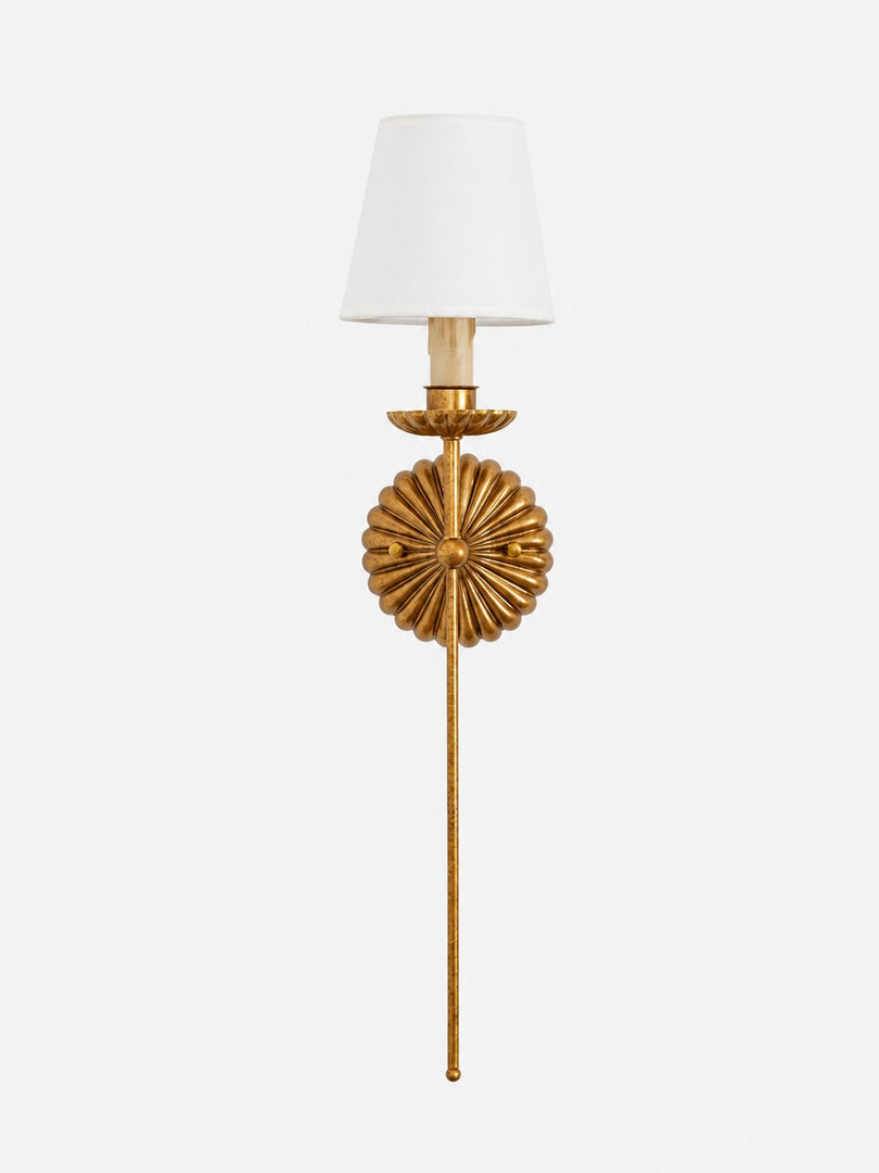 Catina Soft Fabric Metal Wall Lamp Modern Classic Design - Hallway Entry Lighting