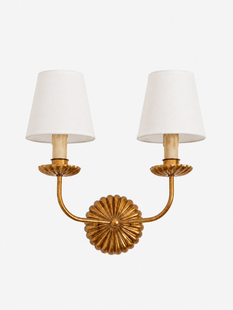 Catina Soft Fabric Metal Wall Lamp Modern Classic Design - Hallway Entry Lighting