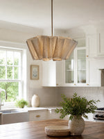 Load image into Gallery viewer, Oslan Modern Nordic Pleated Fabric Pendant Light for Dining Room